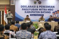 Sebanyak 74 dari 91 SPPG sepakat membentuk Paguyuban Mitra MBG Kabupaten Batang, Senin (31/8/26). Foto: Ilustrasi AI