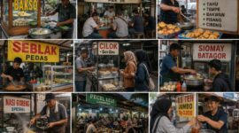 Mengulik bisnis kuliner skala UMKM di Indonesia menjadi artikel serial yang secara berkala akan ditampilkan dengan bakso menjadi edisi pertama. Foto: Ilustrasi AI