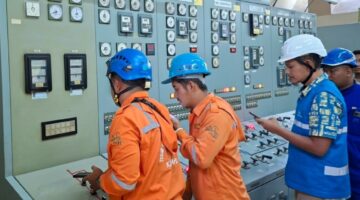 Pengujian black start, yaitu kemampuan pembangkit melakukan penyalaan tanpa pasokan listrik dari jaringan eksternal, serta line charging menuju GI Dieng sebagai bagian dari tahapan pemulihan sistem, Sabtu (5/9/26). Foto: Istimewa