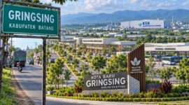 Master plan Gringsing dipersiapkan sebagai kota baru sebagai penyangga sedang dipersiapkan oleh pemerintah, Senin (7/9/26). Foto Ilustasi AI