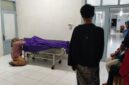 Jenazah Muhayat saat masih berada di ruangan kamar mayat RS Budirahayu, Sabtu (12/9/26).