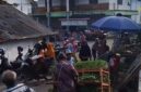 Suasana pagi di Pasar Mukti Makmur Desa Karangpucung yang masih menyimpan persoalan sewa kios dan menjadi keluhkan pedagang, Selasa (15/9/26). Foto: Istimewa