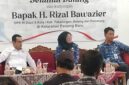 Anggota DPR RI Rizal Bawazier saat bertemu dengan Ketua RW di Aula Kantor Kelurahan Panjang Baru, Kamis (17/8/26).
