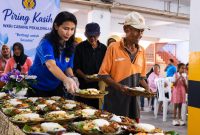 WKRI Cabang Pekalongan membagikan makanan dan pakaian layak pakai kepada masyarakat dalam kegiatan Piring Kasih di Gereja Katolik Santo Petrus Pekalongan, Senin (21/9/2026). Foto: Istimewa & AI