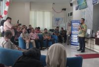 Wali Kota Pekalongan memberikan sambutan saat peluncuran layanan perintis di Kantor Pertanahan atau BPN setempat, Kamis (24/9/26). Foto: Dok Pemkot Pekalongan