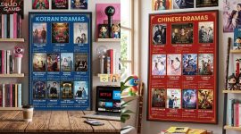 Drakor dan dracin bersaing ketat memikat penonton global untuk drama serial non Inggris, berikut daftar dan ulasannya. Foto: Ilustrasi AI