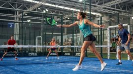 Kota Pekalongan mengincar tuan rumah turnamen padel nasional dengan total hadiah sebesar Rp1 miliar, Sabtu (10/10/26). Foto: Ilustrasi AI