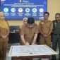 Penandatanganan komitmen OPD di Kota Pekalongan dalam memperkuat percepatan penerapan standar di seluruh posyandu 6 SPM, Senin (12/10/26). Foto: dok Pemkot Pekalongan/AI