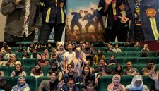 Keseruan Road Show promosi pemutaran film GJLS: Berapi-Api di Bioskop Pekalongan XXI di Ramayana Mal, Sabtu (17/10/26).