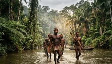 Ratusan kelompok atau suku yang mendiami di sudut terpencil di bumi memilih hidup menjauh dari peradaban dan menutup diri dari dunia luar. Foto: Ilustrasi AI