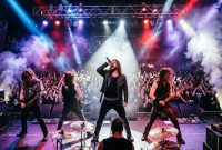 Ratusan ribu band rock atau metal di dunia tercatat pernah menelurkan rekaman atau rilisan album, namun tahukah kamu berapa jumlah mereka. Foto: Ilutrasi AI