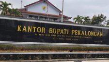 Kantor Bupati Pekalongan di Jalan Alun-Alun Utara Kajen, Kamis (22/10/26).