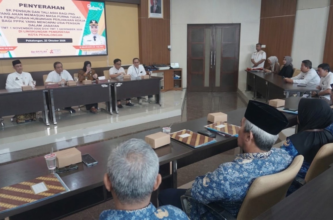 Pemkot Pekalongan bakal menerapkan kebijakan manajemen talenta untuk menjaring calon pengisi jabatan Asisten Adminsitrasi yang lowong, Jumat (23/10/26). Foto: Istimewa