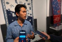 Falahi Muhammad (30) pembatik muda Kota Pekalongan yang banting stir dari arsitek ke produksi batik ramah lingkungan,