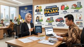 Ada 40 jenis pungutan di Indonesia terdiri dari 22 pajak dan 18 retribusi yang tersebar mulai dari yang menjadi kewenangan pemerintah pusat, provinsi dan daerah. Foto: Ilustrasi AI